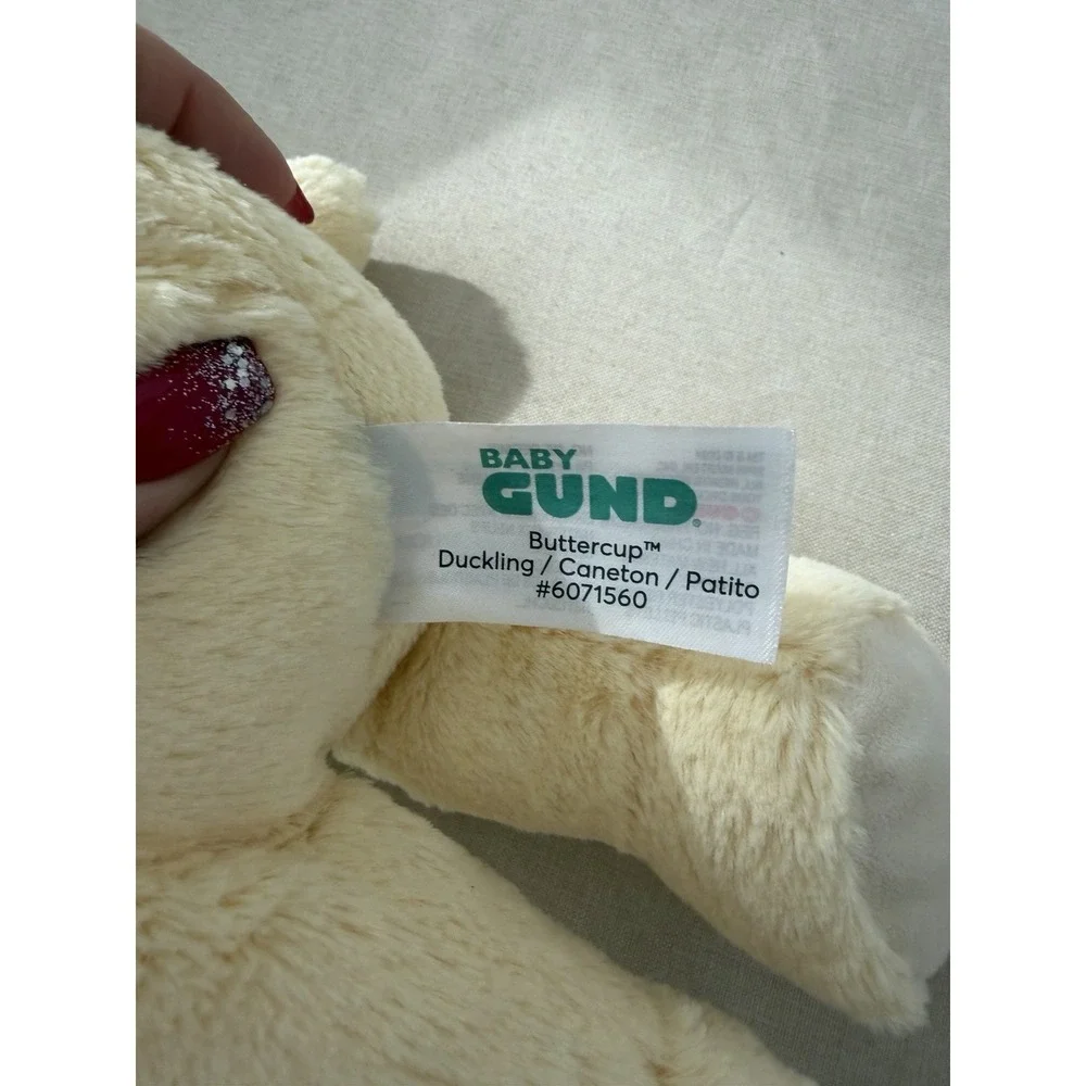Baby Gund Buttercup Duckling Plush Yellow Stuffed Animal 12 Inch‎ Soft Toy Kids